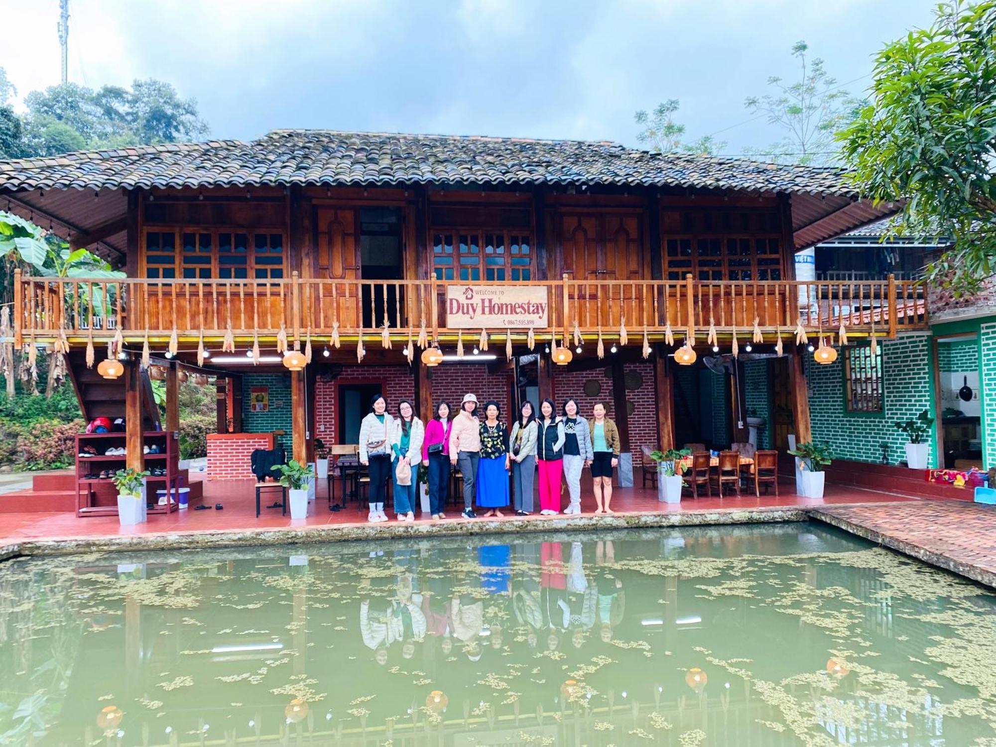 Duy Homestay Du Gia Lang Cac Exterior photo